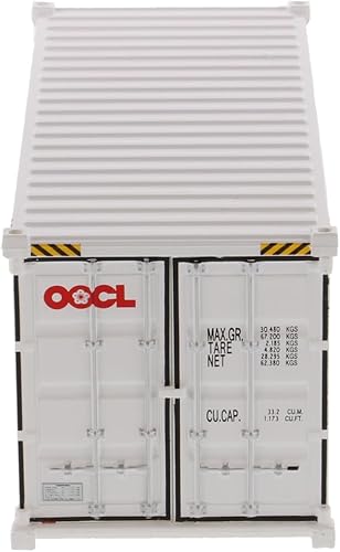 Miniatura 6 de Diecast Masters Contenedor marino de productos secos a escala 1:50 de 20 pies - OOCL | Serie de transporte | White Diecast Masters Modelo 91025B