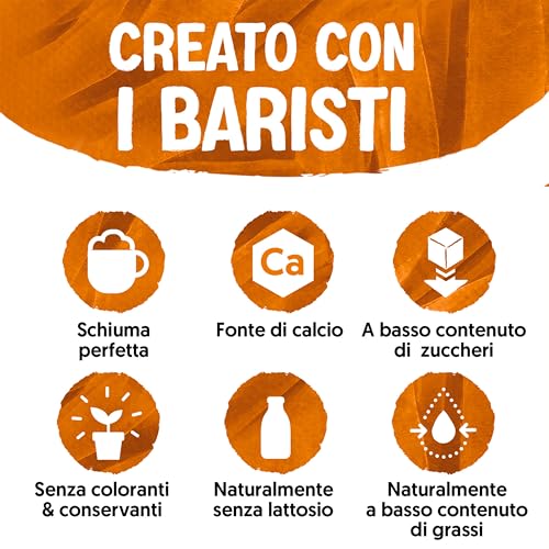 ALPRO BARISTA, bevanda alla MANDORLA, 100% vegetale, ideale con il caffè (8 confezioni x 1 Litro) - 5