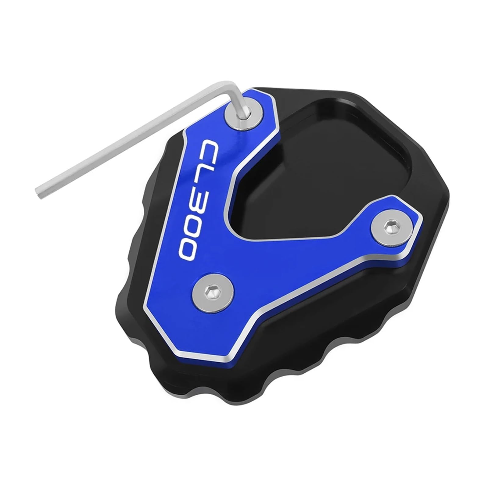 Caballete Lateral para Motocicleta para Honda CL500 300 2023 2024 para CBR650F Accesorios(Black)