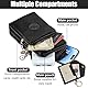 Handytasche Zum Umhängen Damen 2 Pcs Mit Kopfhörer Eingang Handytasche Mit Geldbörse Zum Umhängen Handy Tasche Damen Handytasche Mädchen Schwarz Smartphone Tasche Zum Umhängen Mit Schwarzes Kartenetui