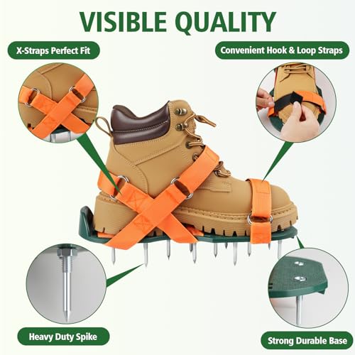 Zapatos aireadores para césped con correas ajustables miniatura 3