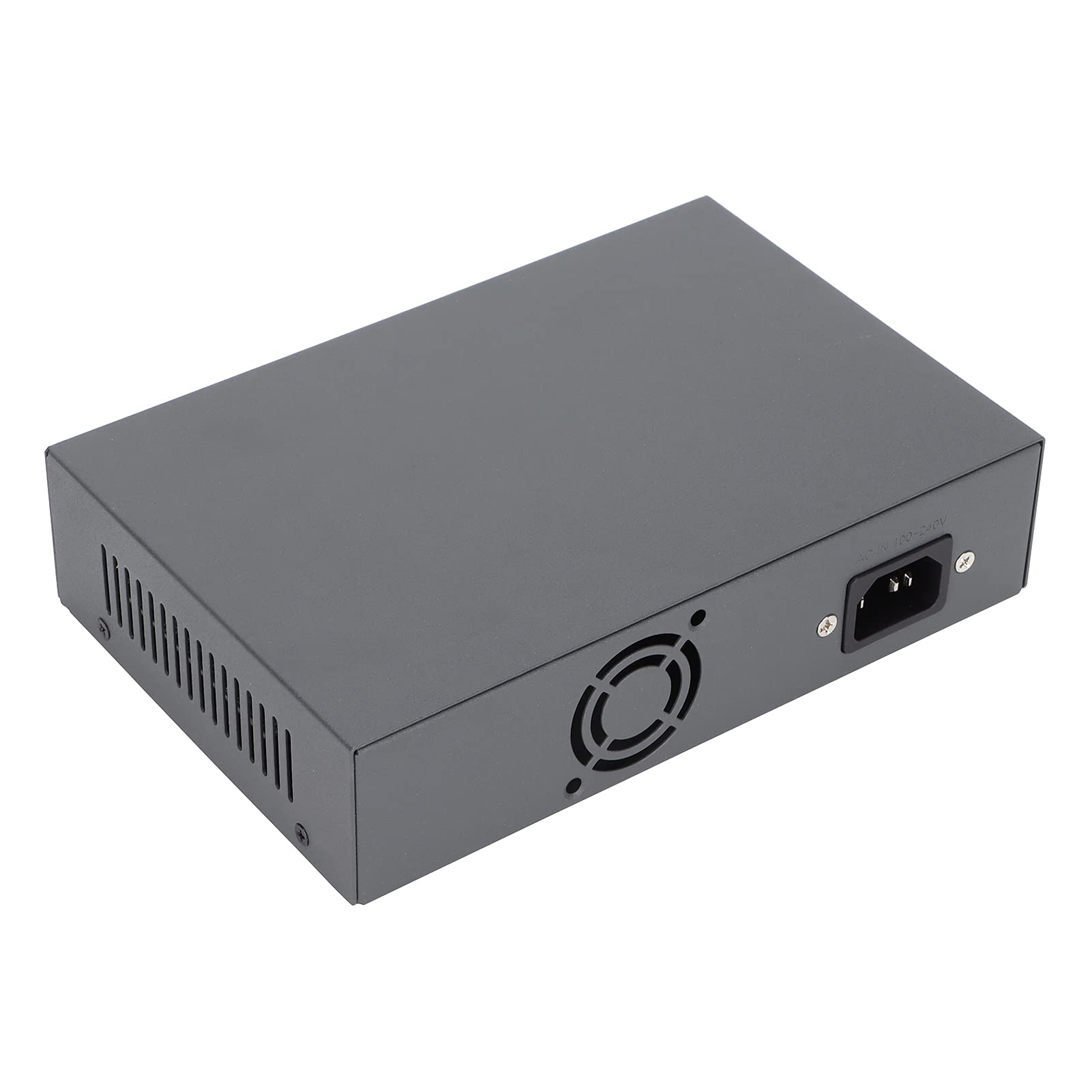 5-portowy Przełącznik Full Gigabit POE, z Interfejsem światłowodowym SFP, Standard IEEE802.3AF/AT 65 W, Odpowiedni do Kamery IP/telefonu IP POE/bezprzewodowego Punktu Dostępowego(EU)