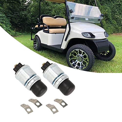 2pcs Horn Switch Button 12V 17318 G1 Replacement for EZGO Cart 1993-2022