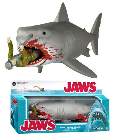 Amazon | Funko Reaction Jaws Bloody Great White Shark