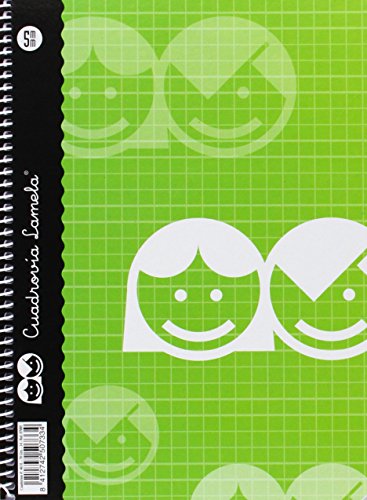 Lamela 07005 - Cuaderno básico de 40 hojas, A5, colores surtidos (1 unidad)