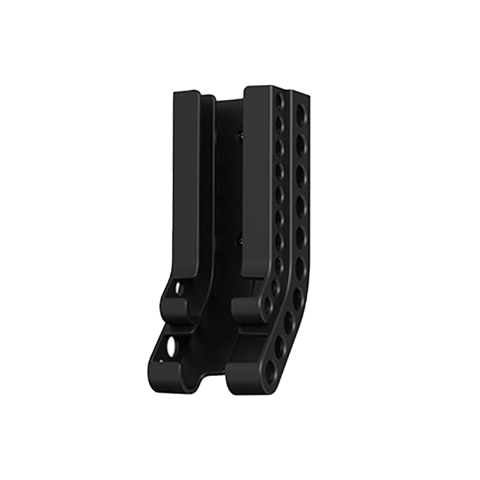 THE STYLE SUTRA® 10 AA & 10 AAA Battery Wall Holder Storage Rack for Garage Warehouse Kitchen Black