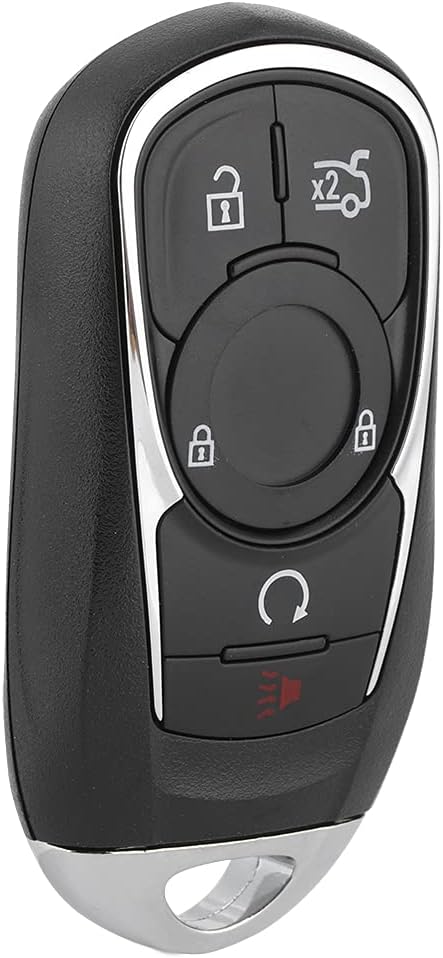 5 Button Car Smart Remote Control Key 433MHZ Fit for 2017 2018 2019, Complete Keyless Entry Fob with Security Chip and Internal Circuit Board, Durable ABS Shell