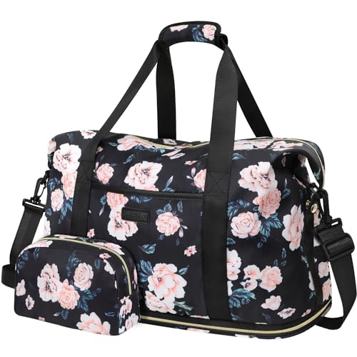 Image of Expandable Travel Duffle Bags Weekender Overnight Bags for Women Men Hospital Bag for Women Labor Delivery with Toiletry Bag Waterproof