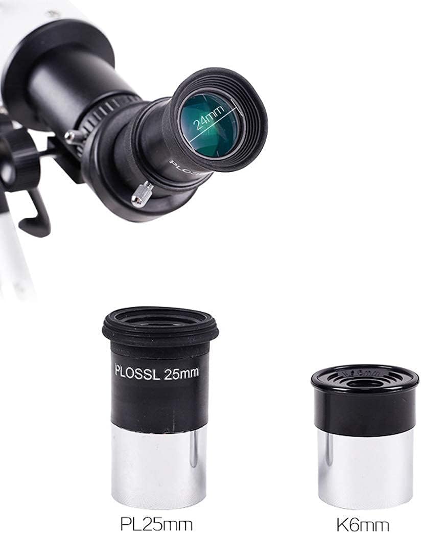 Super Binoculars Kids Telescope for Adults Astronomy Beginners 60mm Aperture 500mm Mount Astronomical Refracting Telescope 1.5X Erecting Eyepiece 3X Barlow Lens