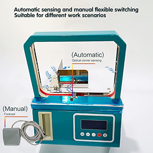 Automatic Hot Melt Opp Tape Strapping Machine 10 Rolls Of Blue Film Tape #TOP7