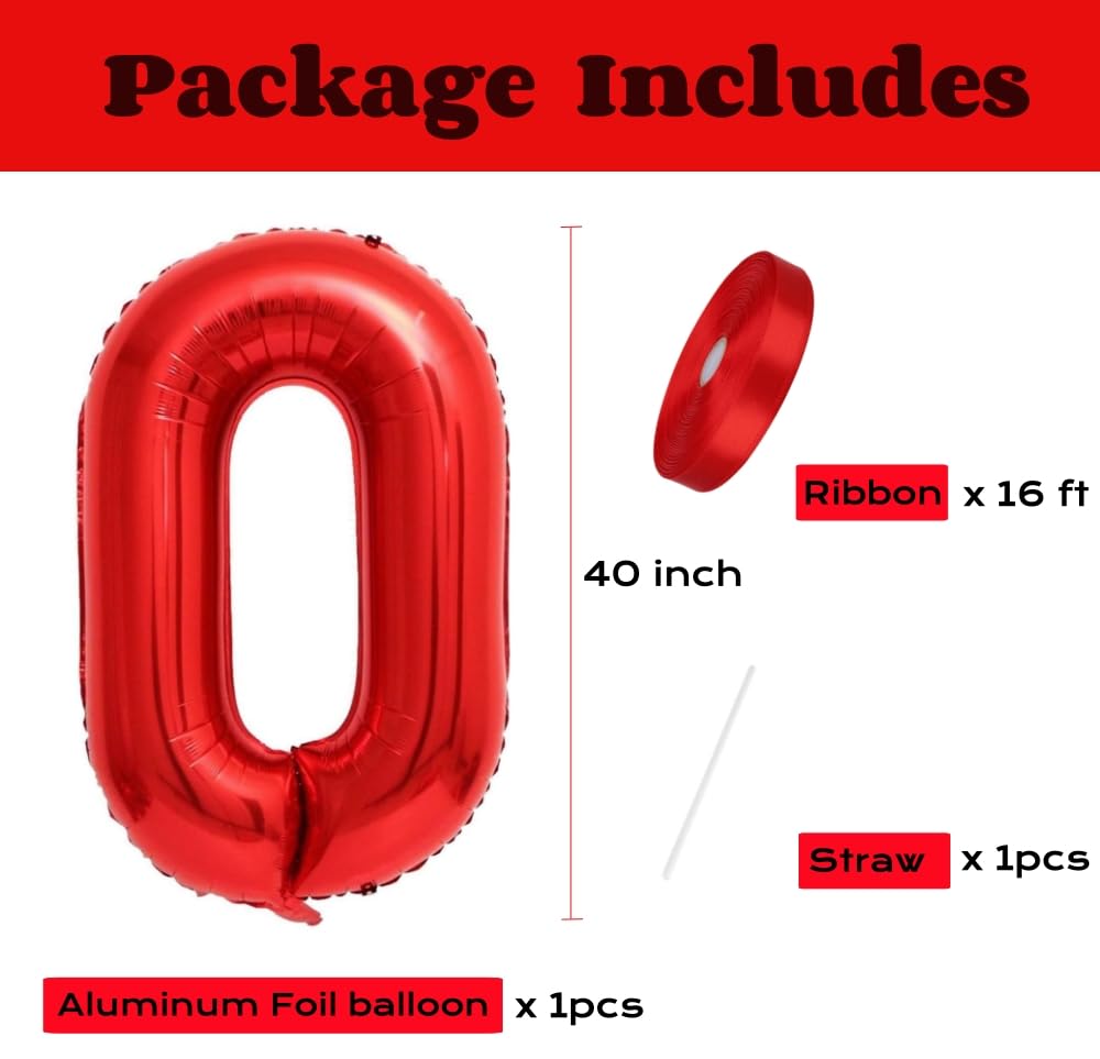 Palloncino Gigante A Forma Di Numero 7 – 101 Cm, Mylar Colorato Per Decorazioni
