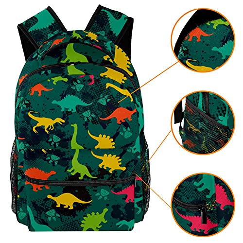 Sac à dos décontracté chats hipster multicolore pour transporter vos affaires avec style - 3