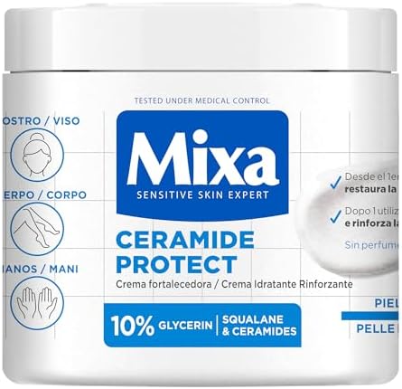 Mixa Ceramide Protect Ceramide Protect Crema Fortalecedora, 400ml