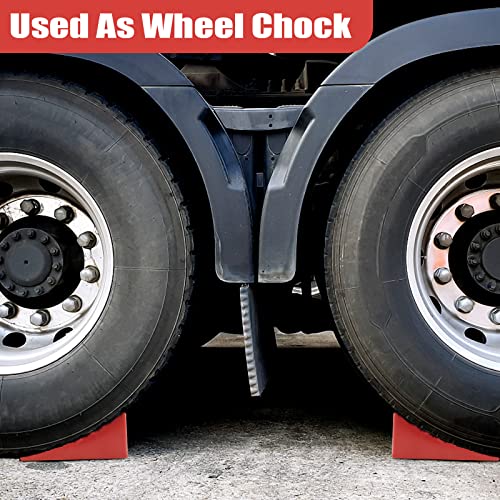 Xumaki Rv Leveler Camper Leveler Kit Rv Leveling Blocks Ramp Kit With 1 Carry Bag, 2 Curved Levelers, 2 Jack Pads, 2 Chocks, 2 Anti-Slip Mats For Dual Axle Tandem Wheel Travel Trailer Motorhome #TOP3