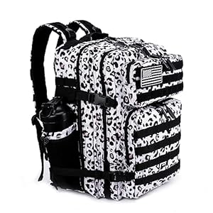 LHI Military Tactical Backpack for Men and Women 45L Army 3 Days Assault Pack Bag Large Rucksack with Molle System