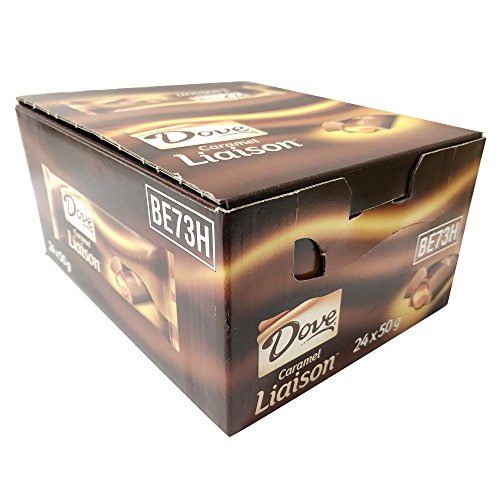 24 x Chocolade Reep Dove Liaison Caramel 50 gram - Image 3
