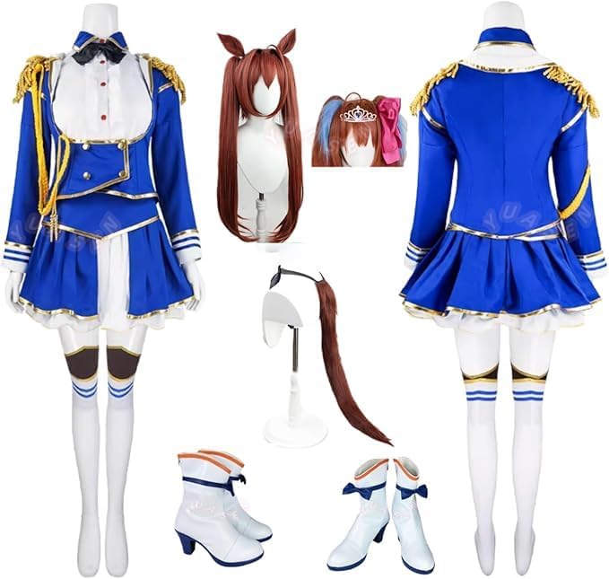 Amazon.co.jp: [YUASEN] ダイワスカーレット 勝負服 コスプレ衣装 +