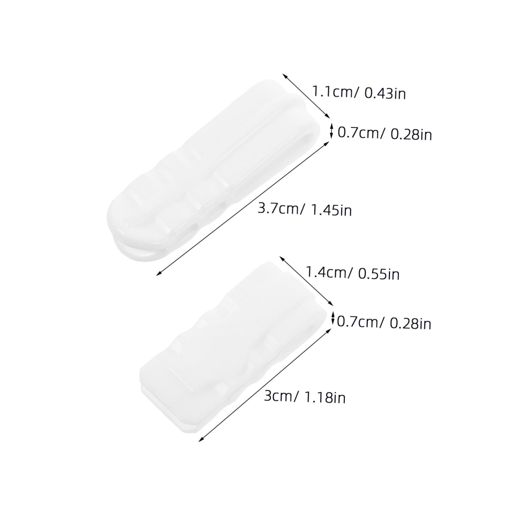 Alipis 10pcs Vacuum Sealing Clips Small Food Bag Sealer Clips for Airtight Compression Packing for Vegetables Snacks Organizing Storage