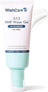 WishCare 2:1:3 NMF Water Gel Moisturizer for Face Oily Skin, Sensitive Skin | Oil-Free Moisturizer Cream For Acne Prone Fa...