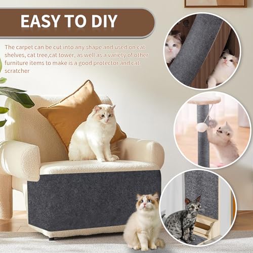 TIMHAKA-Cat-Scratching-Mat-787x158-Cat-Scratch-Mat-Cat-Carpet-Replacement-for-Cat-Tree-Shelves-Trimmable-Self-Adhesive-Cat-Couch-Protector-Easy-Use-for-Cat-Wall-Furniture-and-Scratcher-Posts