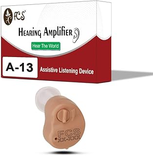 FCS A-13 ITC Personal Sound Amplification Product (PSAP) Suitable For Mild Loss (Beige) (Pack of 1)