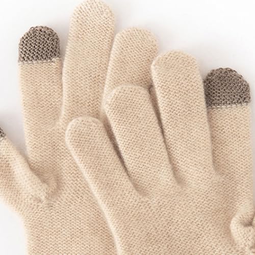 Guantes térmicos de punto con forro polar interior para un abrigo total 3