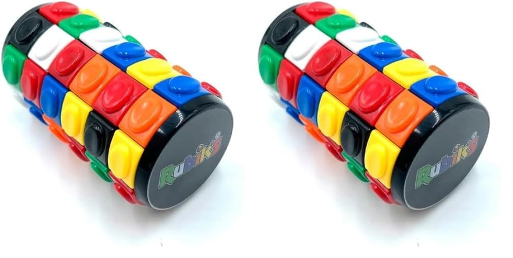 Sinco Creations Rubik's cube Tower Twister Smart Toy | Rubik's Cube | Puzzle Games | Pocket Educational Toy | Brain Teaser | Stress Relief | Fun | Fidget Toys Pack | Age 3 (Pack of 2)