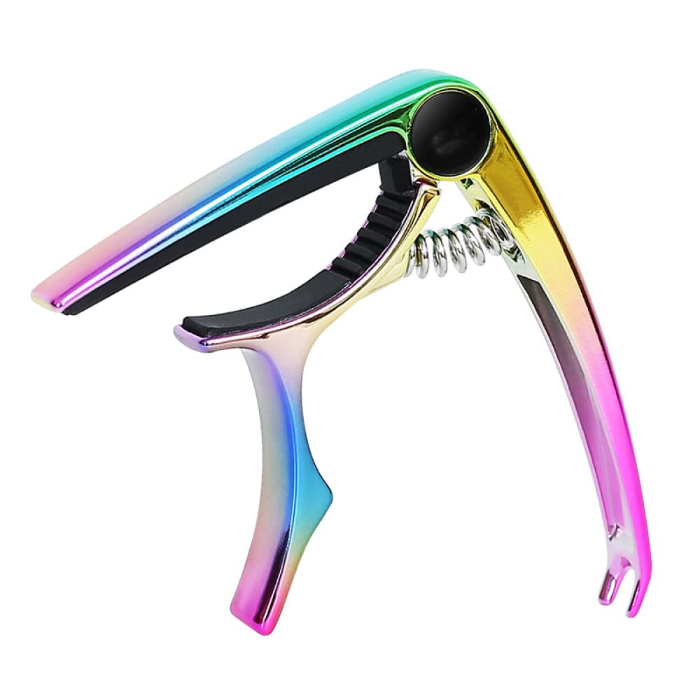 BAtlam Capotasto per Chitarra colorato, Morsetto a Cambio rapido in Metallo in Lega di Zinco, Accessori per capotasti per Chitarra elettrica Classica Acustica,FC,03 (FC)