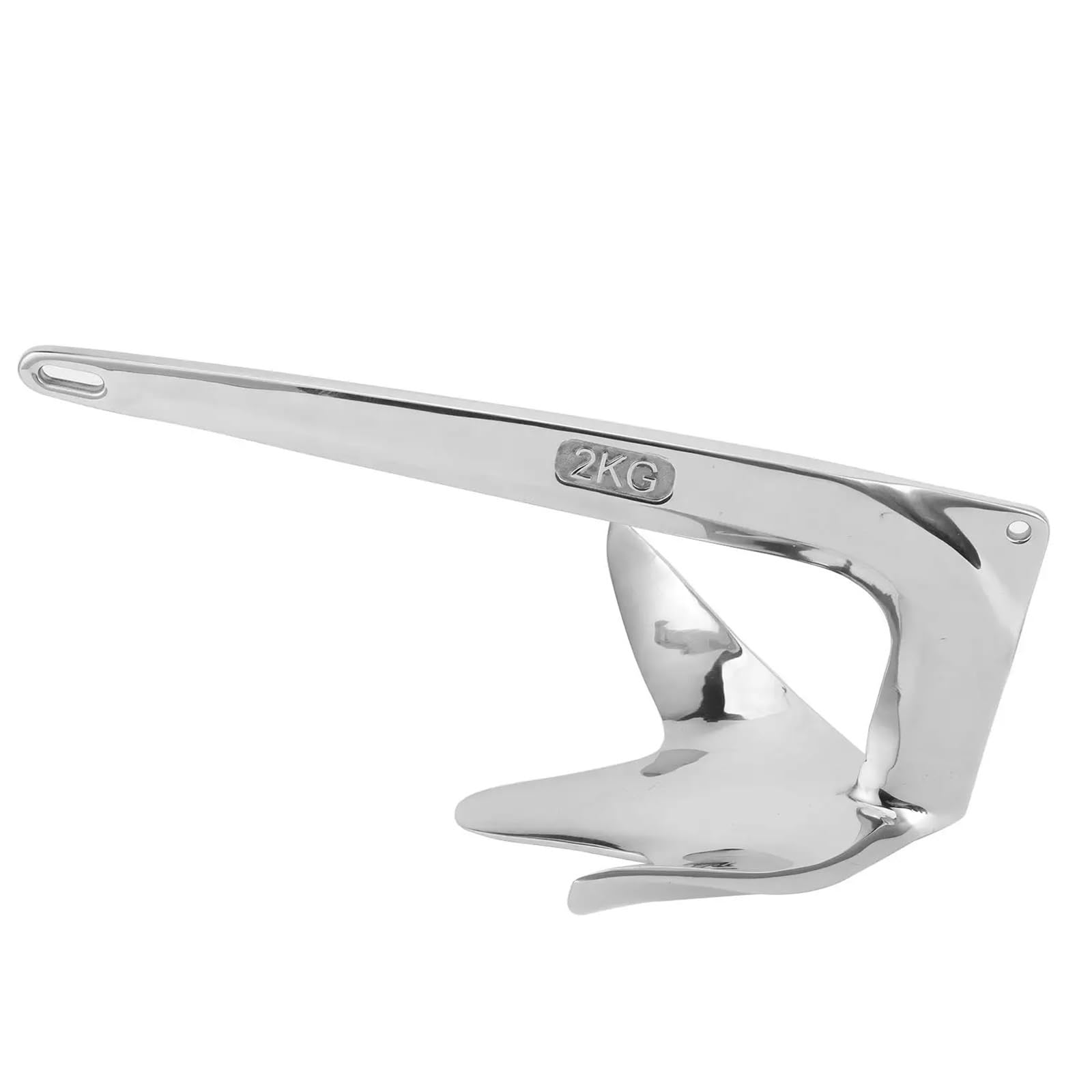 Ancora for barche con artiglio in acciaio inossidabile, accessori nautici per motoscafi, gommoni