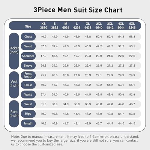 Men's Suits 3 Piece Slim Fit Tuxedo for Men Two Button Plaid Jacket Vest Pants Set for Formal Wedding Prom Business Party2