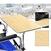 Removable Wheelchair Lap Tray Wood Wheelchair Tray Wheelchair Table for Eating Reading Writing Solid and Durable Wood Wheelchair Lap Tray