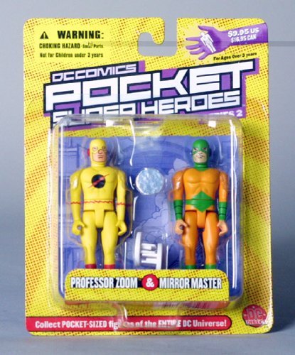 DC Comics Figures DC Comics Pocket Super Heroes Professor Zoom and Mirror Mas...