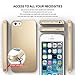 Ringke Slim Compatible with iPhone SE Case Snug-Fit Slender Tailored Cutouts Extreme Lightweight & Thin Side to Side Edge Coverage Superior PC Hard Skin for iPhone SE, 5S, 5 - Rose Gold