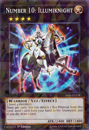10 star yugioh cards Amazon.com: Number 10: Illumiknight - BP03-EN118 - Shatterfoil