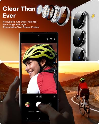 Image of TOCOL 2 Pack for Samsung Galaxy Z Fold 8 Ultra Camera Lens Protector