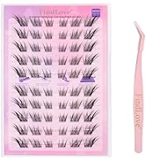 Sudaji Waterproof Pre Glued Eyelashes False Eyelashes Stick on Lash Self Adhesive Eyelashes Natur...