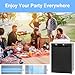 Smad Propane Refrigerator 3 Way Caravan Propane Fridge 110V/12V/LPG for Car 12V RV Refrigerator Quiet 2.1 cu.ft, Black