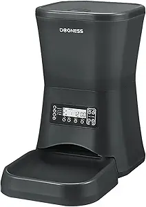 DOGNESS Black Everyday Automatic Feeder for Dogs, 7 Liters asin的图片
