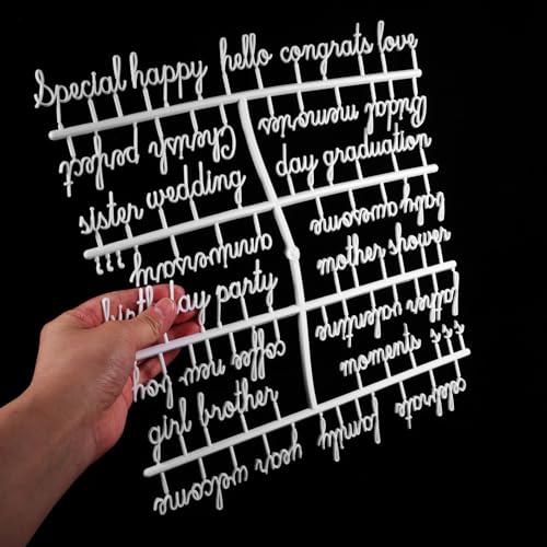 VILLCASE Felt Board Letters 2 Sets Pre-cut White Letters Changeable Message Board Letters for Felt Board