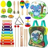 Toddler Musical Instruments, Wooden Percussion Instruments Toys for Kids Children, Kids Musical Inst