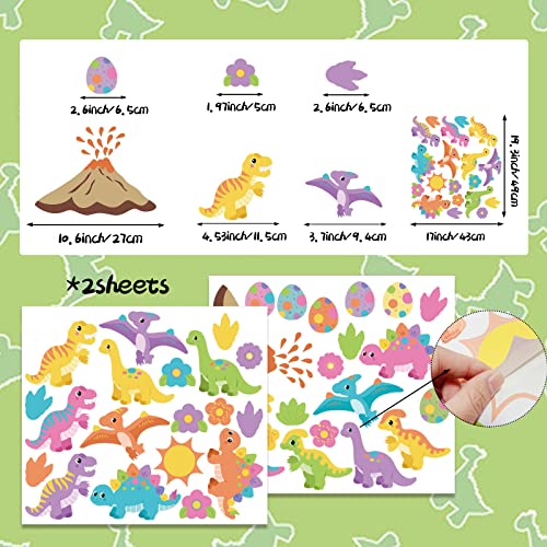 Vinilo decorativo de dinosaurios para pared miniatura 5