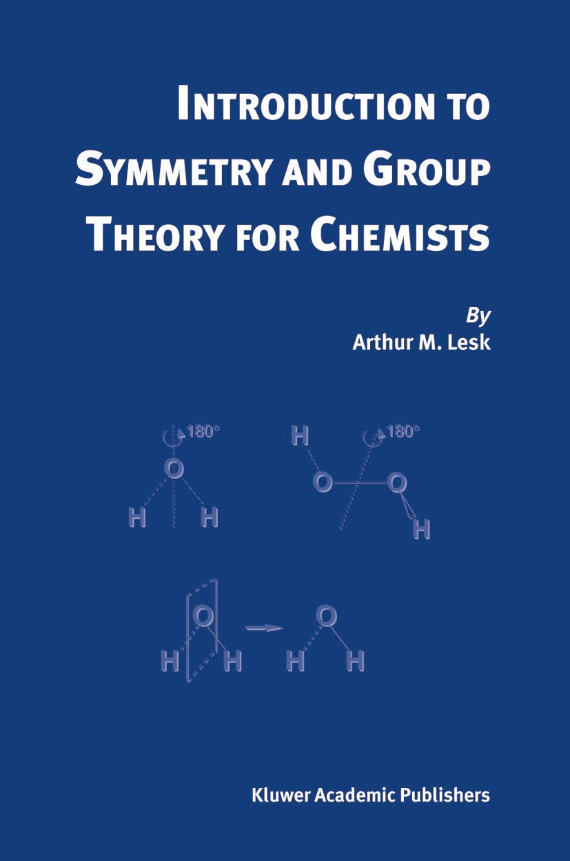Buy Introduction To Symmetry And Group Theory For Chemists — BookShops.in