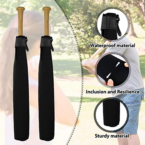 Baseball Bat Sleeve Bat Warmer: 2 Pcs Bat Sleeve Softball Bat Durable Baseball And Softball Bat Sleeve Protector Fastpitch Softball Bats Sleeve For Teens & Adults #TOP1