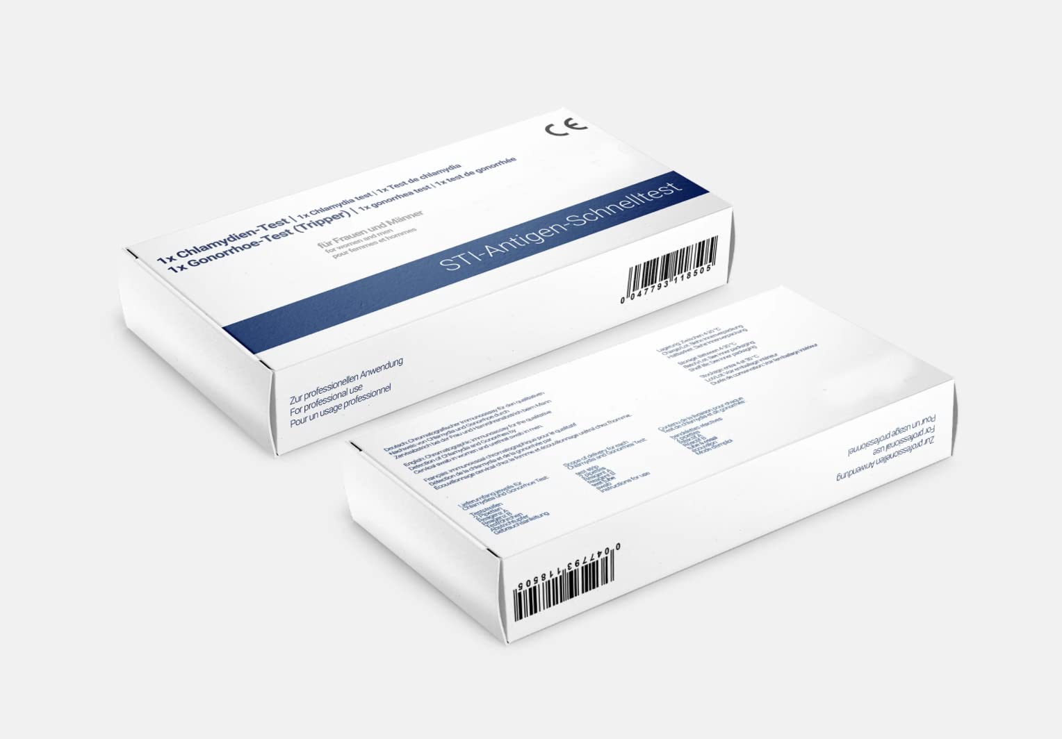 1 x Chlamydien & Gonorrea (tripper) test rapidi – STI malattie sessuali test uomo e donna