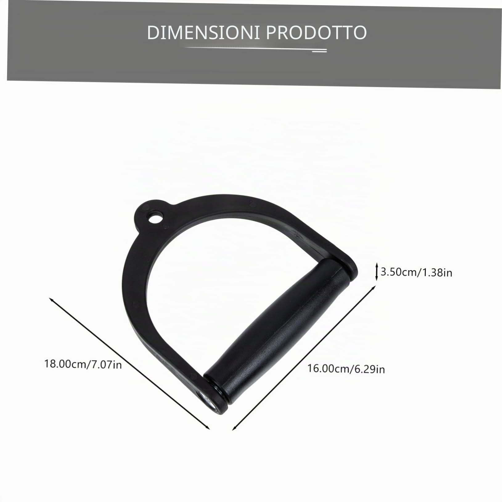 KOMBIUDA 2Pezzi Maniglie Professionali per Bande di Resistenza Maniglie Resistenti per Allenamenti in Palestra Impugnature Comode Durevoli per Fitness Yoga
