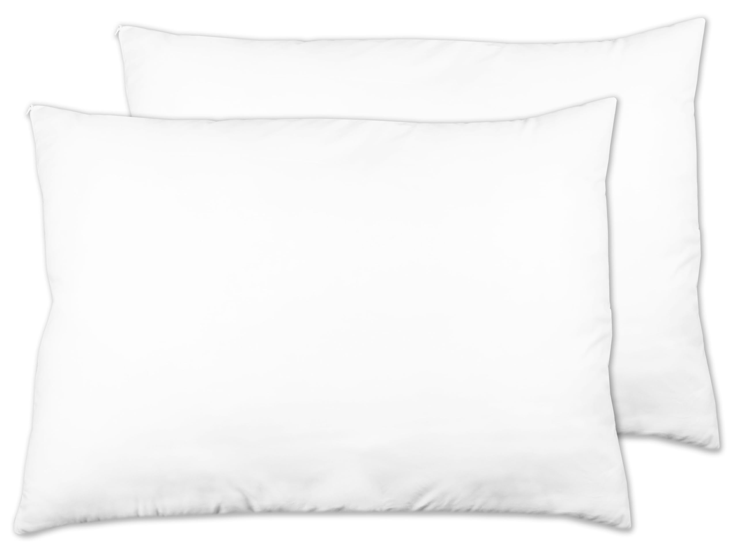 ZOLLNER 2er Set Kopfkissen - Made in Germany – Polyesterfüllung - Bezug aus hochwertigem Polyester - waschbar bis 60°C - 70x90 cm - Hotelqualität - Oeko Tex® Zertifiziert