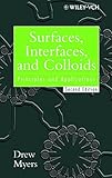 Surfaces, Interfaces, and Colloids: Principles and Applications