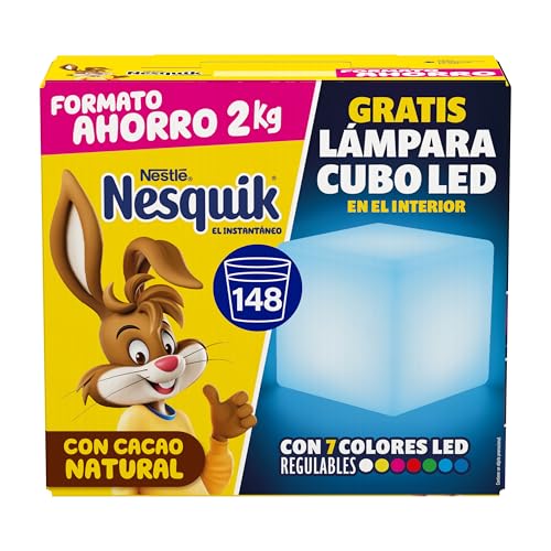 Nesquik Nestlé Cacao Soluble Instantáneo - Estuche 4x2 kg