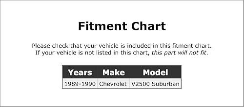 Miniatura 2 de Interruptor de jamba de puerta delantera izquierda o delantera derecha o trasera compatible con Chevrolet V2500 Suburban 1989 1990 PC-850362