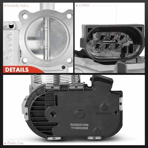 A-Premium Electronic Throttle Body with TPS Sensor Compatible with Land Rover Range Rover Evoque 2012-2013, LR2 2013-2015, Discovery Sport 2015-2016, 2.0L, Replace# 0280750556 by A-Premium - Image 7